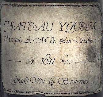 chateau yquem 1811