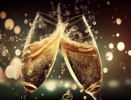 champagne de luxe
