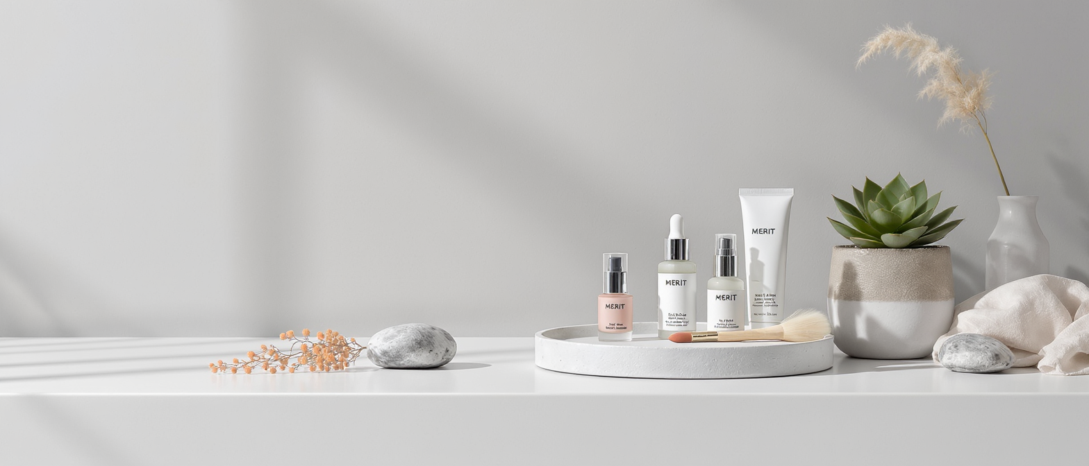 découvrez merit, la marque de beauté innovante qui incarne la philosophie du 'moins c'est plus'. offrant des produits essentiels pour sublimer votre beauté naturelle, merit prône une approche minimaliste pour une routine de maquillage simplifiée et efficace. rejoignez le mouvement vers une beauté authentique et responsable.
