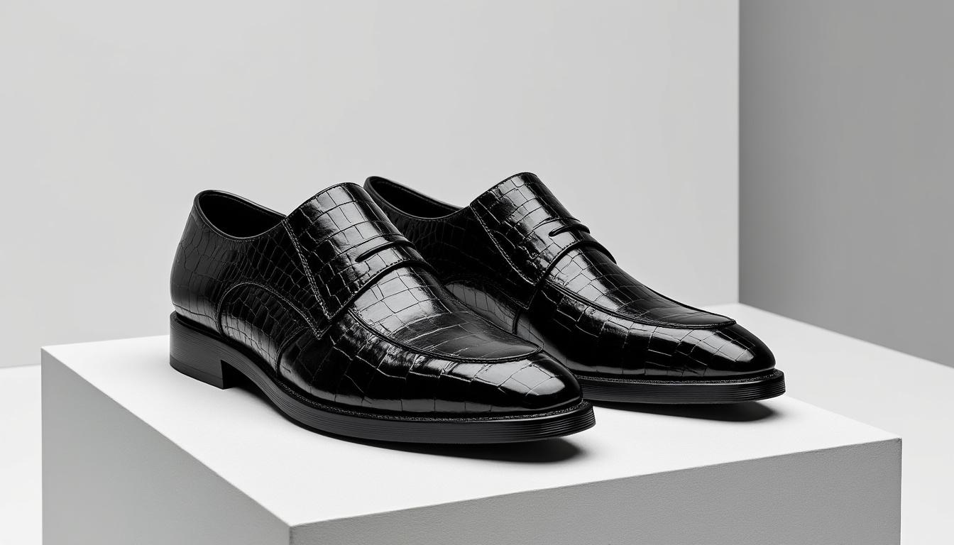 découvrez l’univers exclusif des chaussures de luxe en crocodile, requin ou veau : des créations rares aux matières précieuses, conçues pour les amateurs d’exception, affichant des prix parmi les plus élevés du marché.