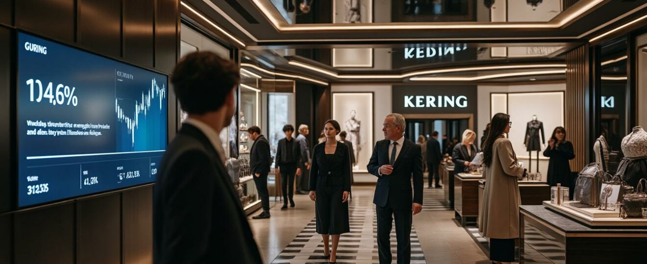 kering enregistre une baisse de 10% de son chiffre d'affaires au troisième trimestre 2024, un recul principalement lié à la performance décevante de gucci. analyse des résultats financiers et des perspectives du groupe de luxe.