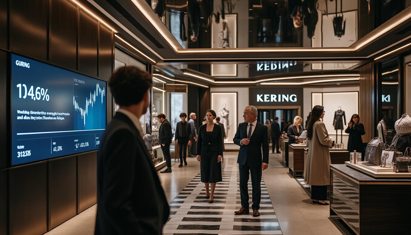 kering enregistre une baisse de 10% de son chiffre d'affaires au troisième trimestre 2024, un recul principalement lié à la performance décevante de gucci. analyse des résultats financiers et des perspectives du groupe de luxe.