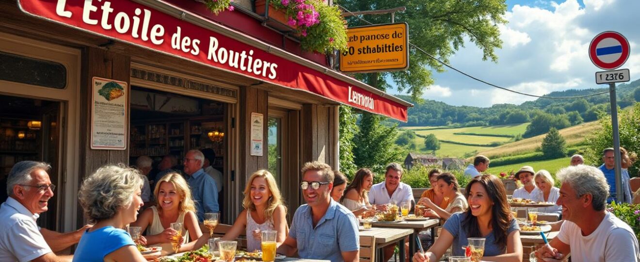 découvrez le retour triomphant du restaurant 'l'étoile des routiers' entre le mans et laval. ambiance conviviale, cuisine savoureuse et un brin de folie vous attendent dans cet établissement emblématique remis au goût du jour !