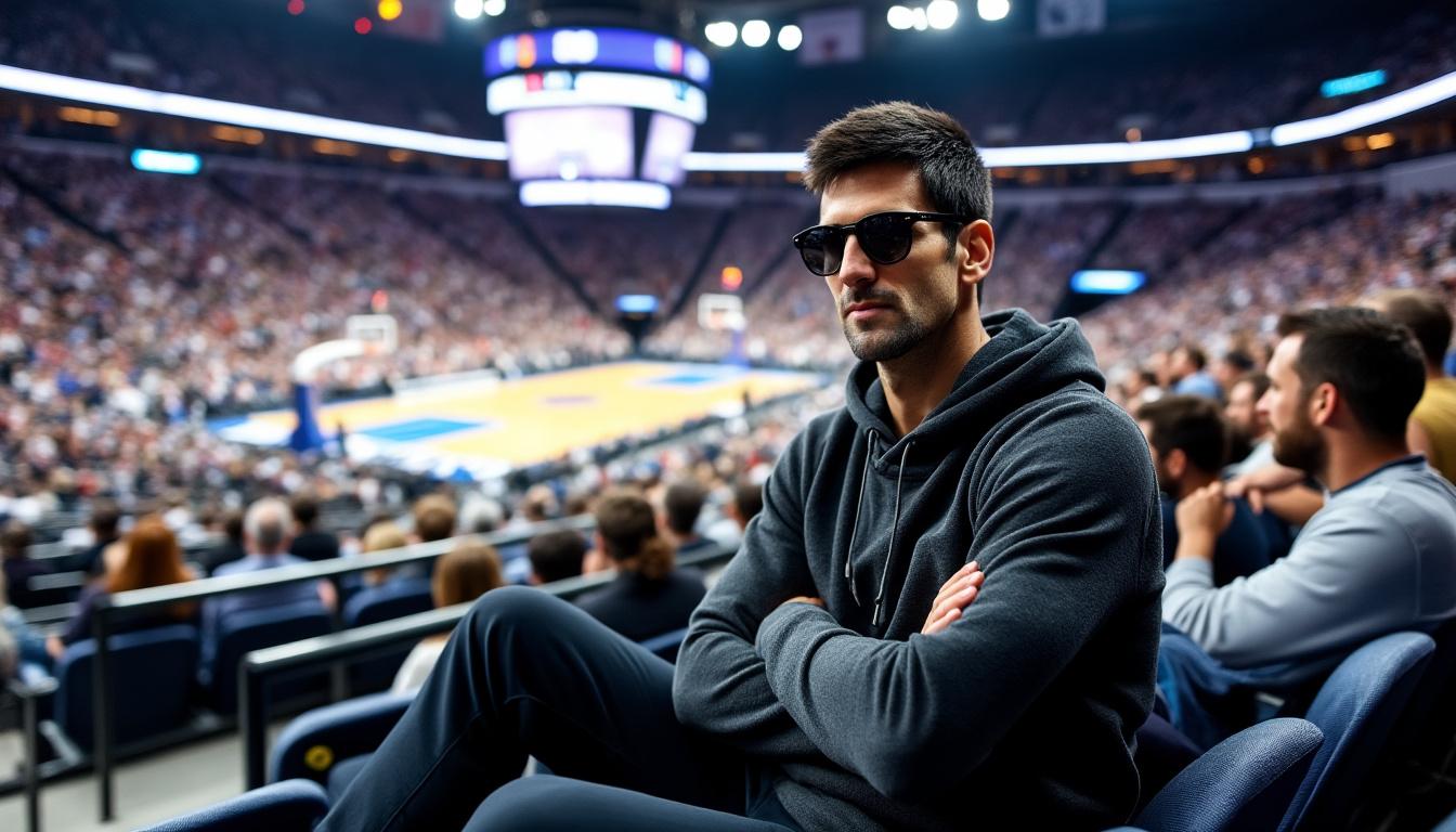 découvrez novak djokovic partageant un moment de passion et d’émotion avec les fervents supporters de l’étoile rouge de belgrade dans une vidéo unique. vivez cette rencontre exceptionnelle entre le champion et les fans du club mythique.