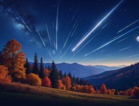 découvrez le spectacle magique de la pluie d’étoiles filantes cet automne et laissez-vous émerveiller par ce phénomène céleste à couper le souffle.