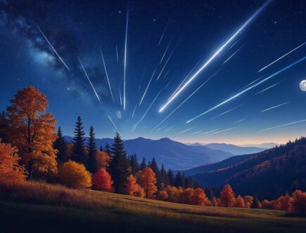 découvrez le spectacle magique de la pluie d’étoiles filantes cet automne et laissez-vous émerveiller par ce phénomène céleste à couper le souffle.