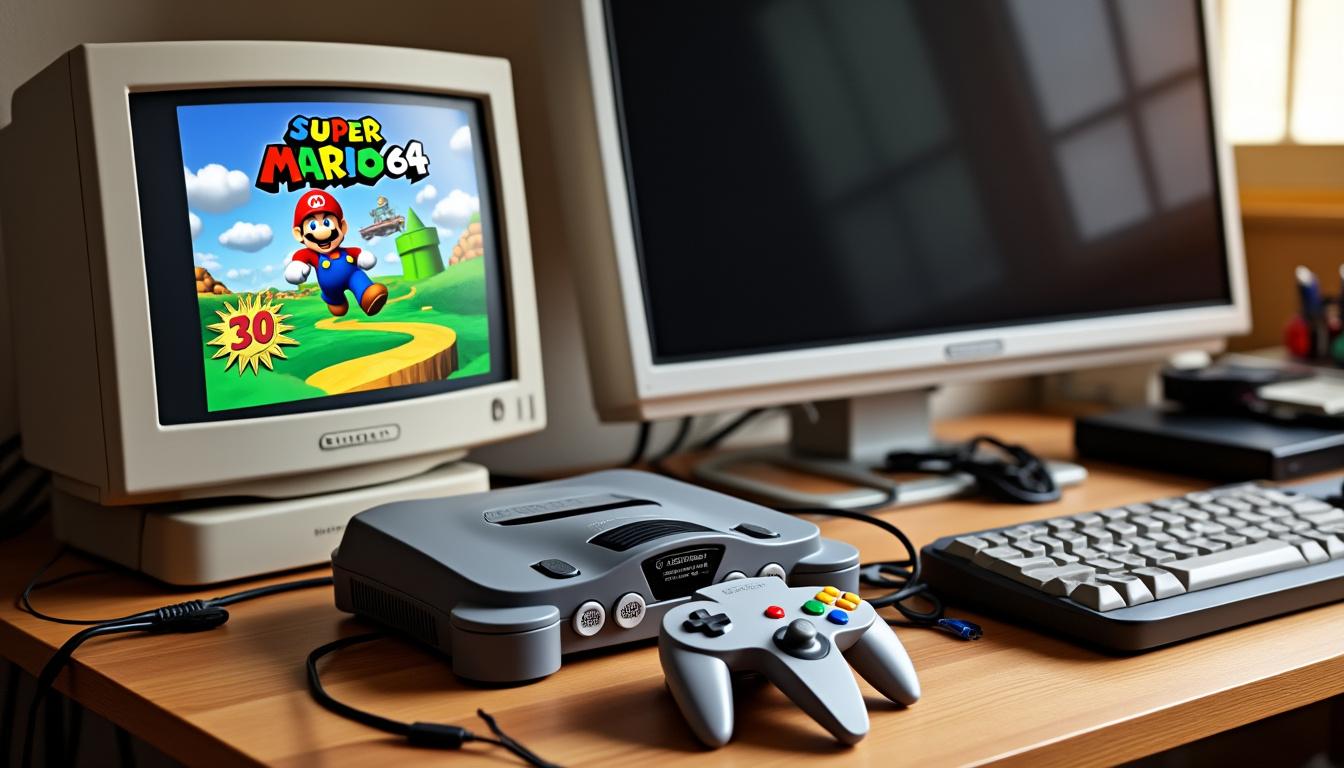 découvrez comment relever le défi ultime dans super mario 64 : décrochez une étoile en n'utilisant qu'un seul bouton lors d'une épreuve de 8 heures et 9 000 clics. astuces, persévérance et exploits au rendez-vous !