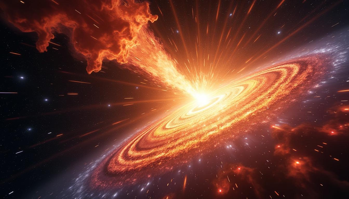 découvrez en direct l'explosion spectaculaire d'une étoile capturée par des scientifiques, une immersion unique au cœur de cet événement cosmique fascinant.