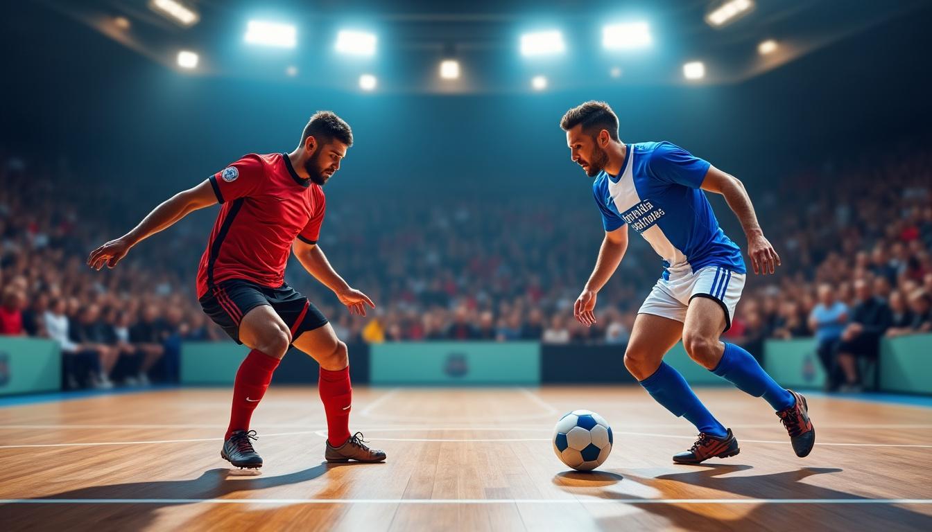 découvrez le duel palpitant de futsal entre l’étoile lavalloise et une lanterne rouge affaiblie, un match clé qui promet suspense et défis sur le terrain.