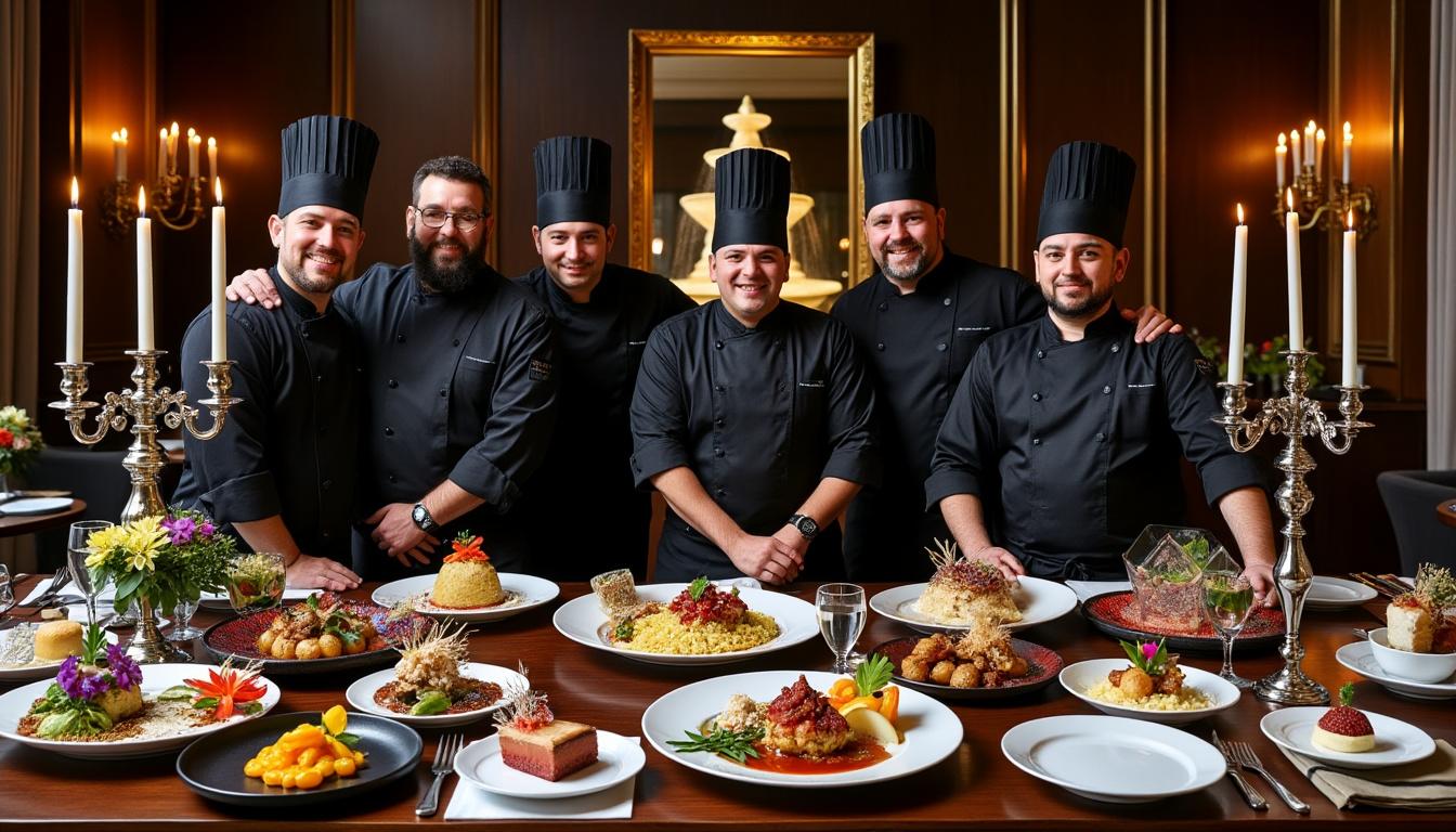 découvrez la célébration des 10 ans de l’aparté, un rendez-vous gastronomique d'exception réunissant des chefs renommés pour une expérience culinaire unique.