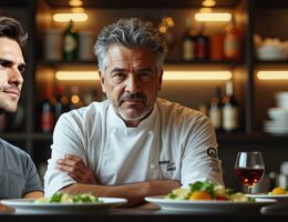 malgré la perte de sa 3ème étoile michelin, guy savoy reste au sommet du classement mondial des meilleurs restaurants, surpassant nadal, federer et djokovic des fourneaux.