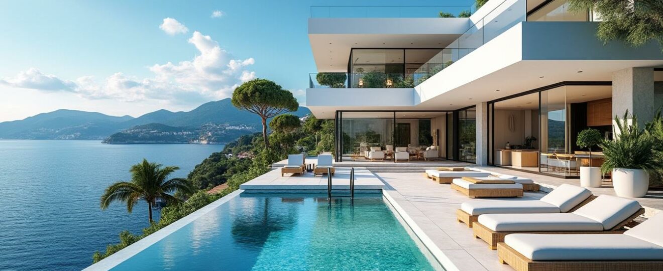 découvrez l'immobilier de prestige sur la côte d’azur : des propriétés d'exception à plus de 100 millions d’euros qui séduisent toujours, malgré la conjoncture économique.