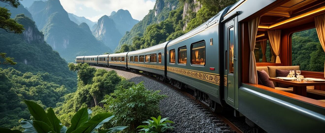 découvrez le nouveau train de luxe thaïlandais, une expérience unique alliant confort, élégance et paysages époustouflants pour un voyage inoubliable que tous attendent avec impatience.