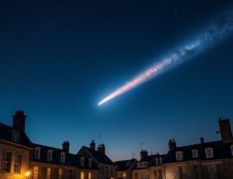 découvrez le mystérieux phénomène céleste observé à coutances mi-novembre : s'agit-il d'une météorite brillante ou simplement d'une étoile filante ? analyse et explications.
