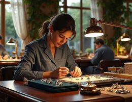 découvrez comment l'atelier de cartier à bezannes maintient l'excellence et le savoir-faire artisanal du luxe dans une discrétion absolue.