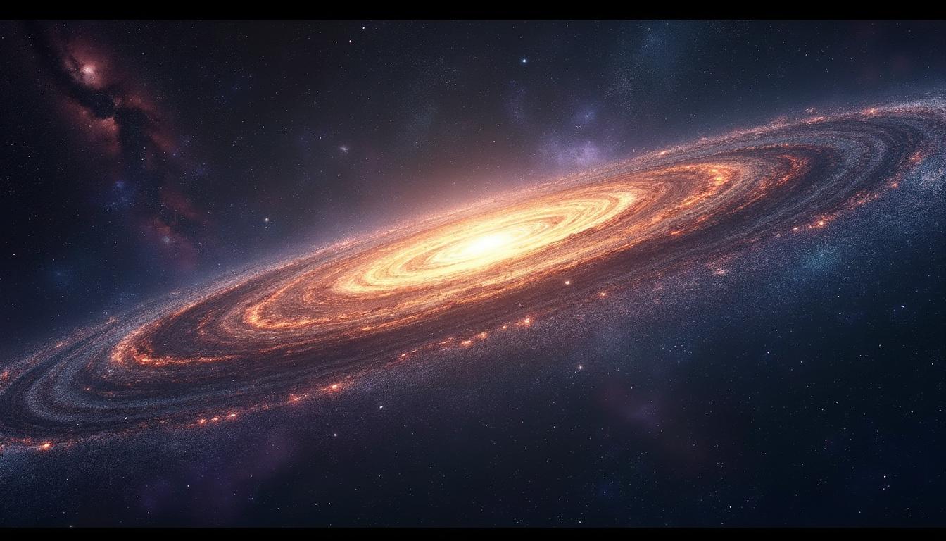 découvrez l'étoile géante, dix fois plus massive que le soleil, située à la frontière de la voie lactée, qui défie les lois cosmiques et offre un spectacle céleste inédit.