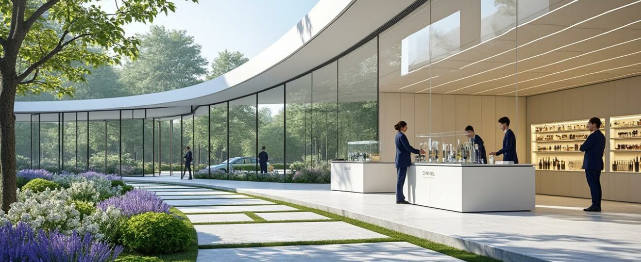 découvrez l'implantation de chanel dans l'oise avec une usine innovante dédiée à la production de parfums de luxe, symbole d'excellence et de savoir-faire français.