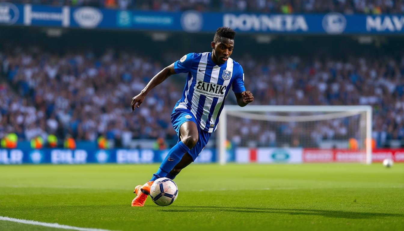 découvrez lassana sylla, la nouvelle étoile montante du football dans l’aisne, prêt à briller lors du choc entre amiens et osq.