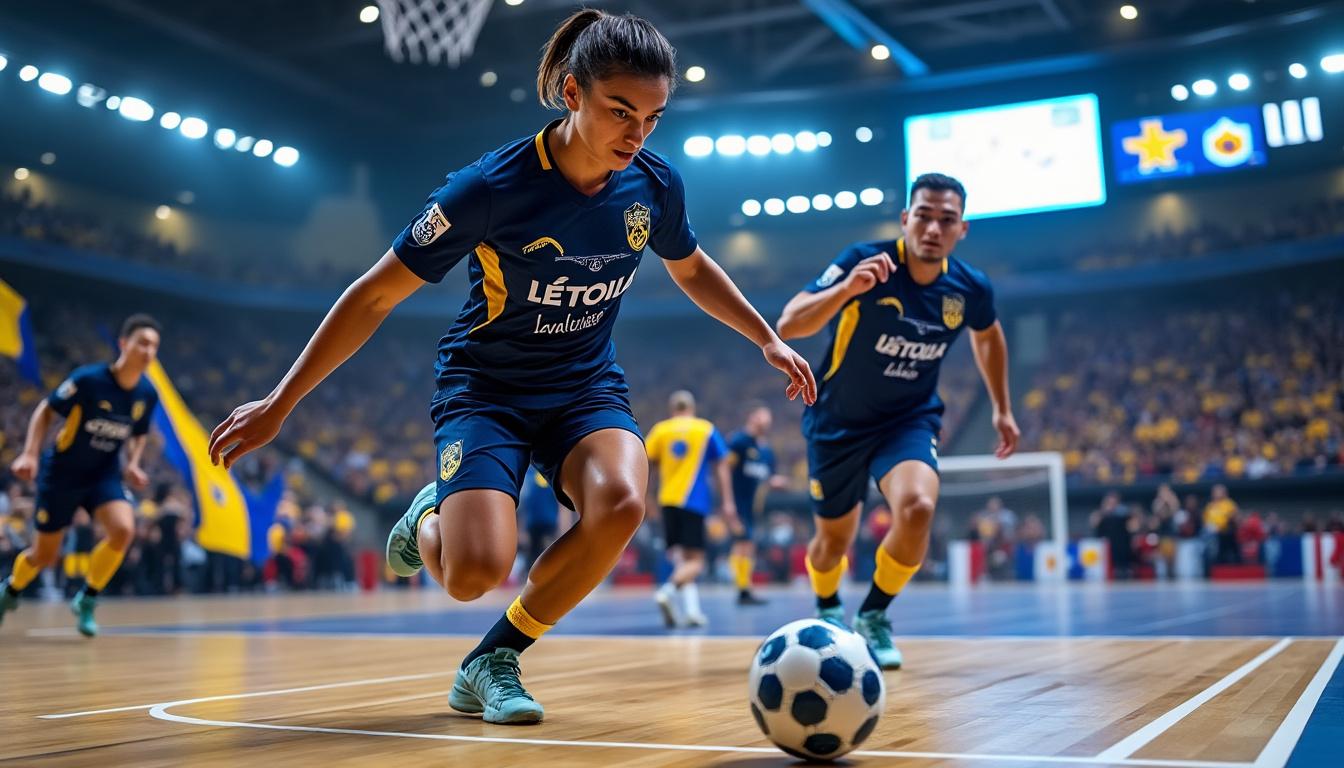 suivez l’incroyable parcours de l’étoile lavalloise en ligue des champions de futsal, à l’aube d’un exploit européen historique.