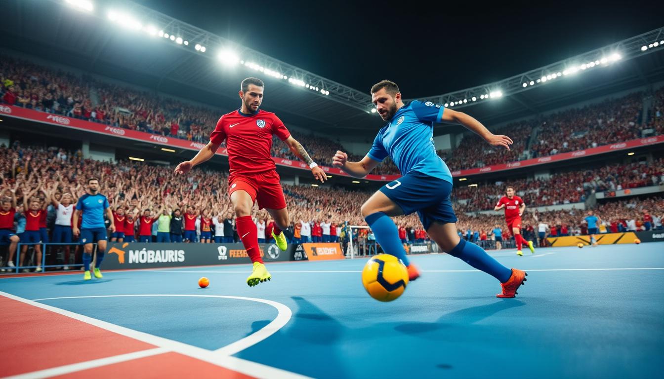 découvrez comment l'étoile lavalloise de futsal se prépare intensément pour reprendre le dessus lors de son prochain affrontement contre montpellier.