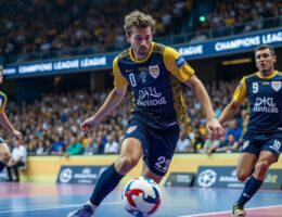 l’étoile lavalloise confirme sa place en ligue des champions de futsal, assurant l’essentiel avec ambition et humilité, et vise les quarts de finale avec détermination.