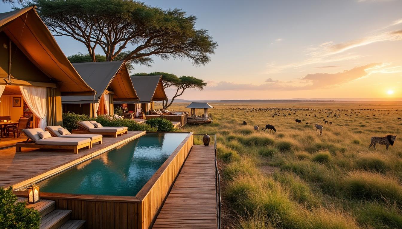 découvrez comment la majestueuse migration des gnous, joyau naturel des plaines kényanes, est aujourd'hui menacée par un projet controversé de camp de luxe, mettant en péril cet équilibre écologique unique.