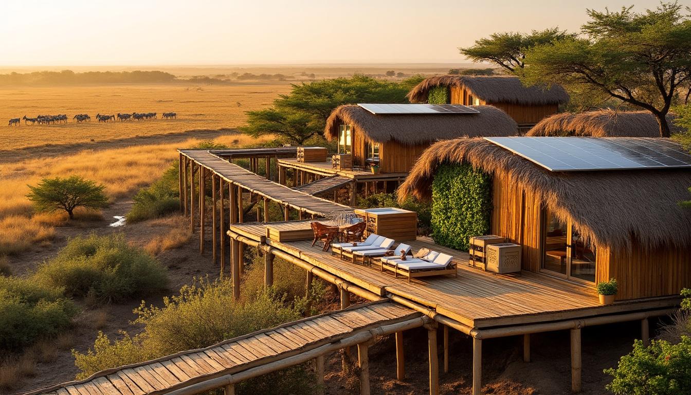 découvrez comment un projet de camp de luxe au cœur des plaines kényanes met en péril la majestueuse migration des gnous, un phénomène naturel d'une importance écologique majeure.