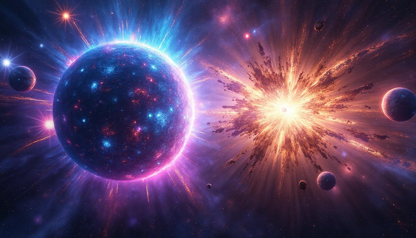 découvrez comment les astronomes capturent en temps réel l'explosion spectaculaire d'une étoile âgée de plus de 13 milliards d'années, offrant un aperçu unique de l'univers primitif.