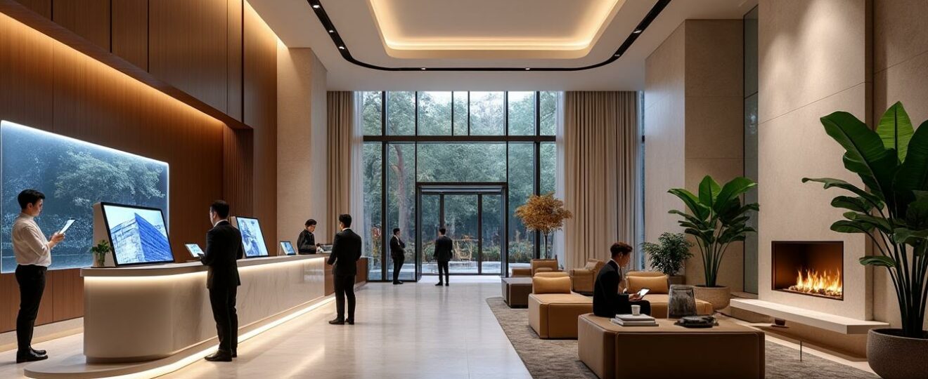découvrez comment l'alliance du luxe et de l'innovation transforme l'accueil dans l'hôtellerie, réinventant l'expérience client à l'ère de la digitalisation.