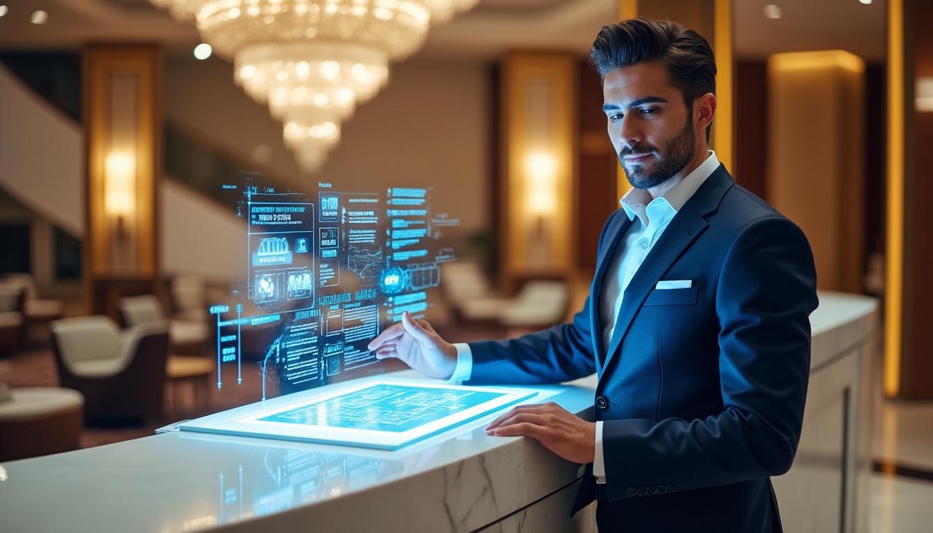 découvrez comment allier luxe et innovation pour transformer l'art de l'accueil dans l'hôtellerie grâce à la digitalisation et offrir une expérience client inégalée.