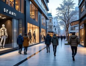 découvrez comment la mode ski s'invite en ville avec des boutiques de prestige, des tissus high-tech et des collaborations de luxe, alliant performance et élégance urbaine.