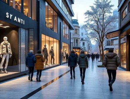 découvrez comment la mode ski s'invite en ville avec des boutiques de prestige, des tissus high-tech et des collaborations de luxe, alliant performance et élégance urbaine.