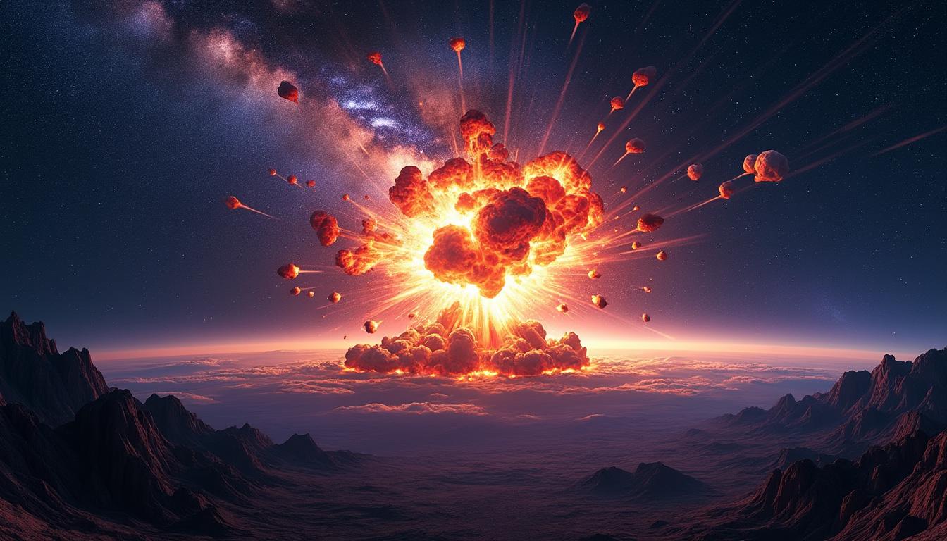 découvrez une explosion d'une intensité exceptionnelle qui illuminera bientôt notre galaxie, visible à l'œil nu depuis la terre. un événement céleste à ne pas manquer !