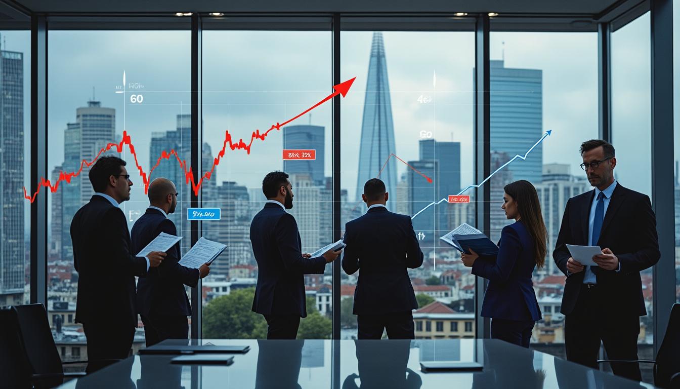 à londres, le marché immobilier de luxe est en pleine turbulence : les riches vendeurs voient leurs rabais grimper jusqu'à 50% et les ventes au-delà de 5 millions chutent de 18%, annonçant un bouleversement majeur.