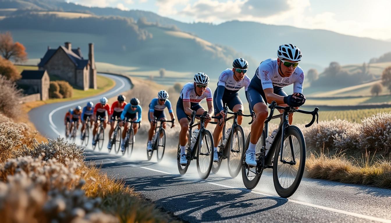 découvrez les listes officielles des engagés pour l'étoile de bessèges et le tour du gard, qui se tiendront du 4 au 8 février 2026, avec toutes les équipes et coureurs participants.