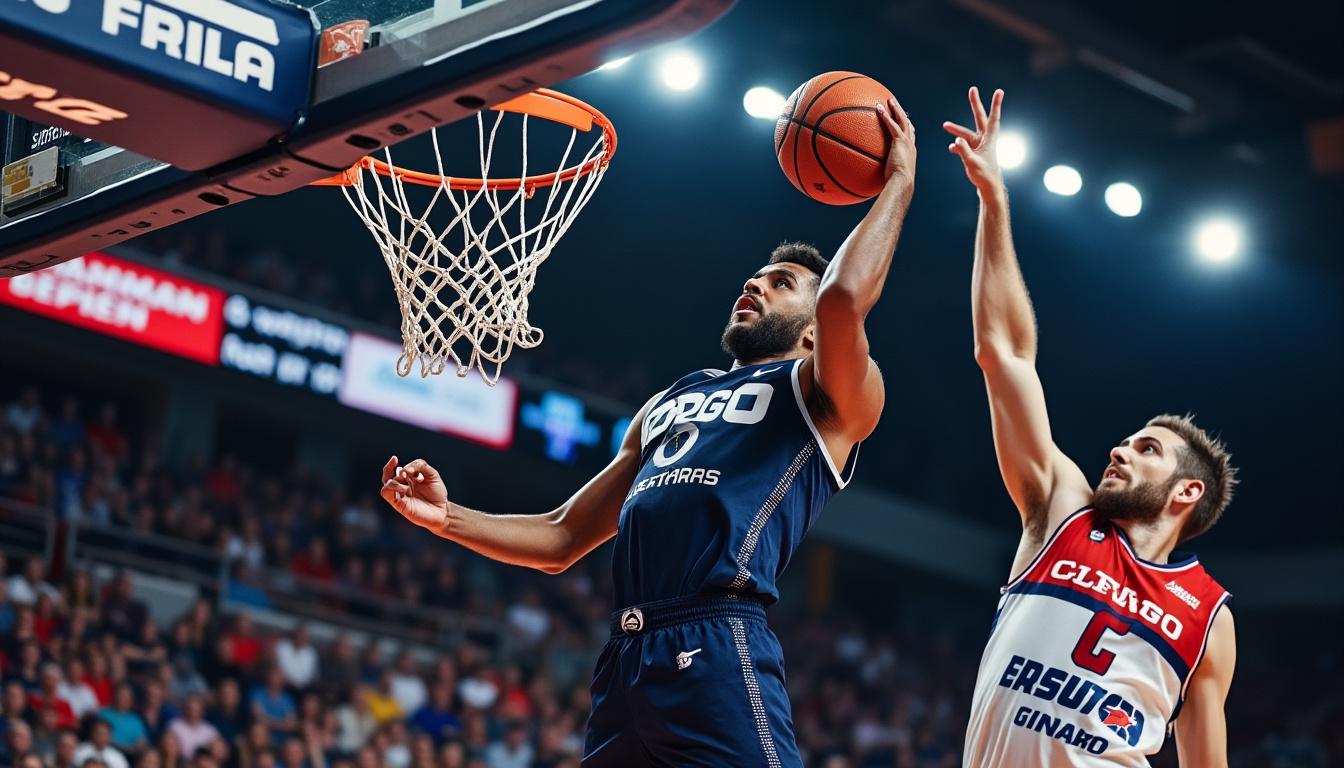 euroligue : monaco s'incline en prolongation face à l'étoile rouge de belgrade dans un match intense et disputé.