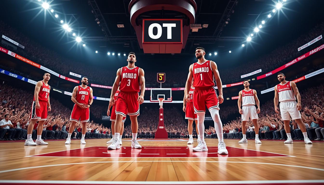 revivez le match intense de l'euroligue où monaco s'incline en prolongation face à l'étoile rouge de belgrade, dans une rencontre riche en suspense et émotions.