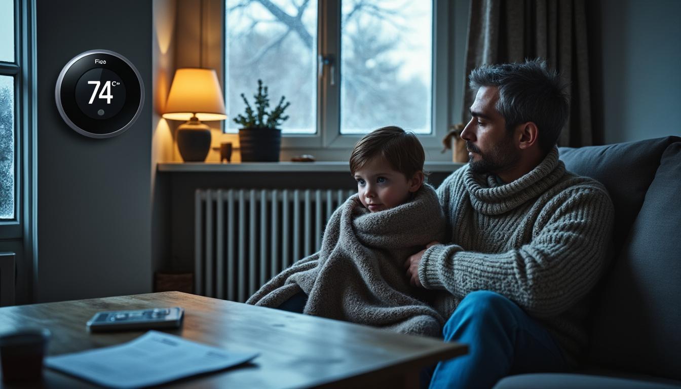 grand froid : découvrez comment les coûts de chauffage élevés transforment le confort en luxe inaccessible pour de nombreux français.