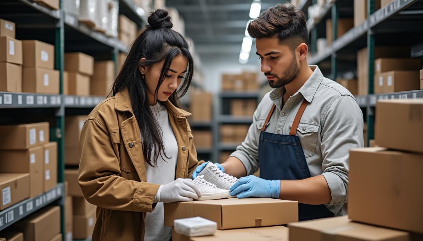 des montpelliérains percevant 6 000 € mensuels ont été démantelés pour avoir écoulé des milliers de contrefaçons de sacs et baskets de luxe importées de chine, révélant un réseau frauduleux majeur.