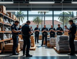 des montpelliérains percevaient 6 000 € mensuels en écoulant des milliers de sacs et baskets de luxe contrefaits importés de chine. leur réseau a récemment été démantelé.