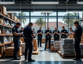 des montpelliérains percevaient 6 000 € mensuels en écoulant des milliers de sacs et baskets de luxe contrefaits importés de chine. leur réseau a récemment été démantelé.