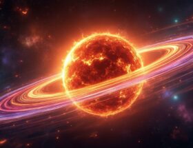 assistez en direct au dernier souffle musical de l'étoile géante rouge r leonis, un événement céleste exceptionnel à ne pas manquer.