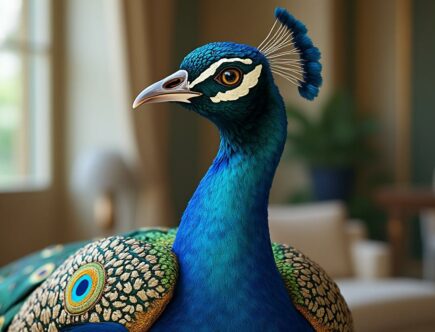 découvrez paon-paon, l’étonnant oiseau qui incarne l’élégance et l’innovation, tout droit sorti de l’univers prestigieux du luxe français.