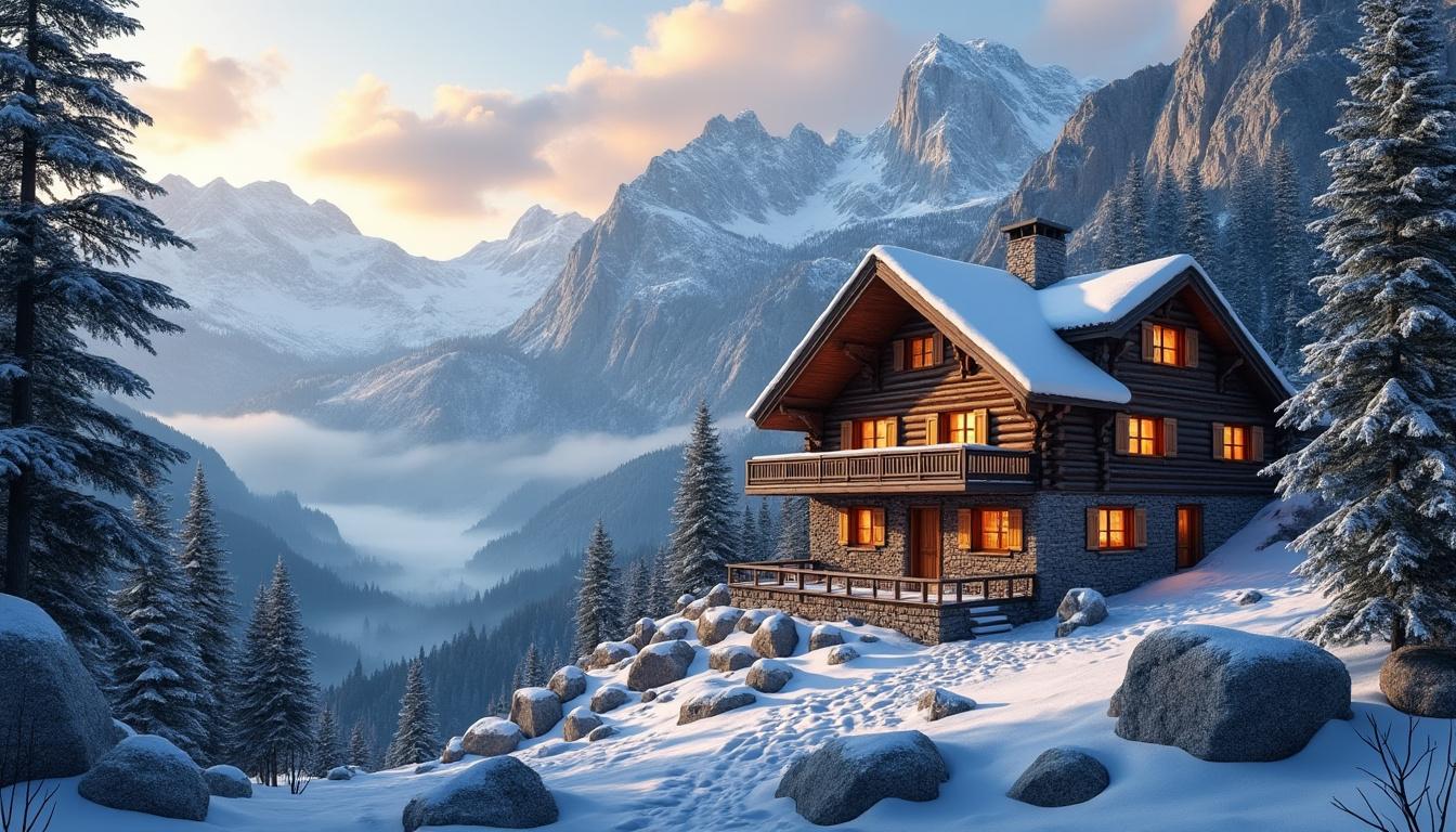 découvrez le refuge chez la tante, un lieu d'élégance offrant un panorama exceptionnel au cœur des alpes pour une expérience unique en pleine nature.