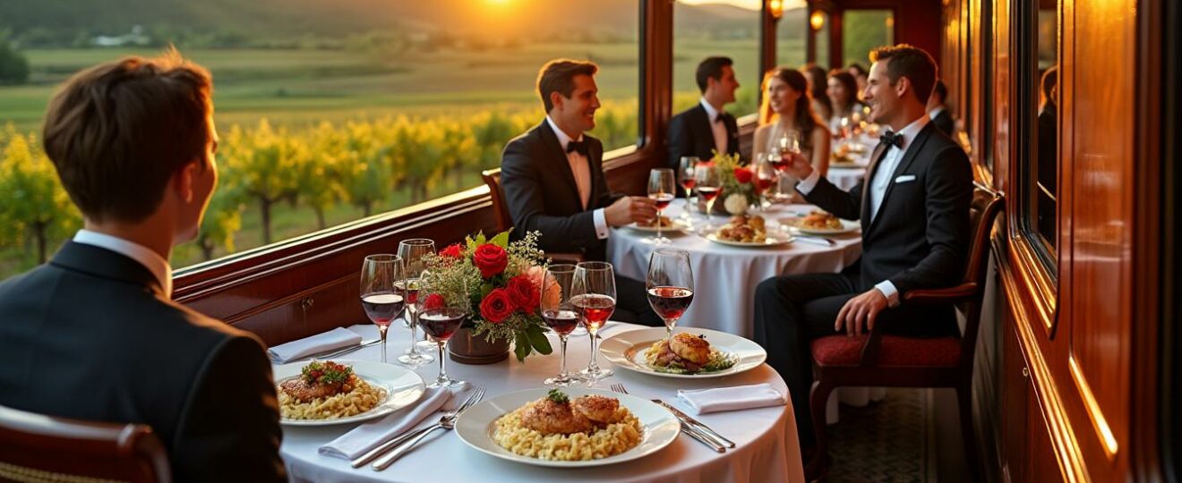 explorez les nouvelles tendances du tourisme alliant escapades en train de luxe et découvertes gastronomiques d'exception pour des voyages inoubliables.