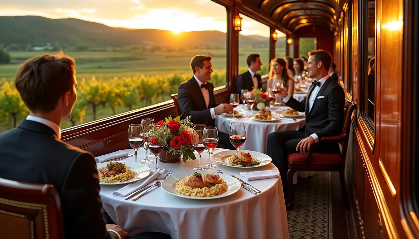 explorez les nouvelles tendances du tourisme alliant escapades en train de luxe et découvertes gastronomiques d'exception pour des voyages inoubliables.