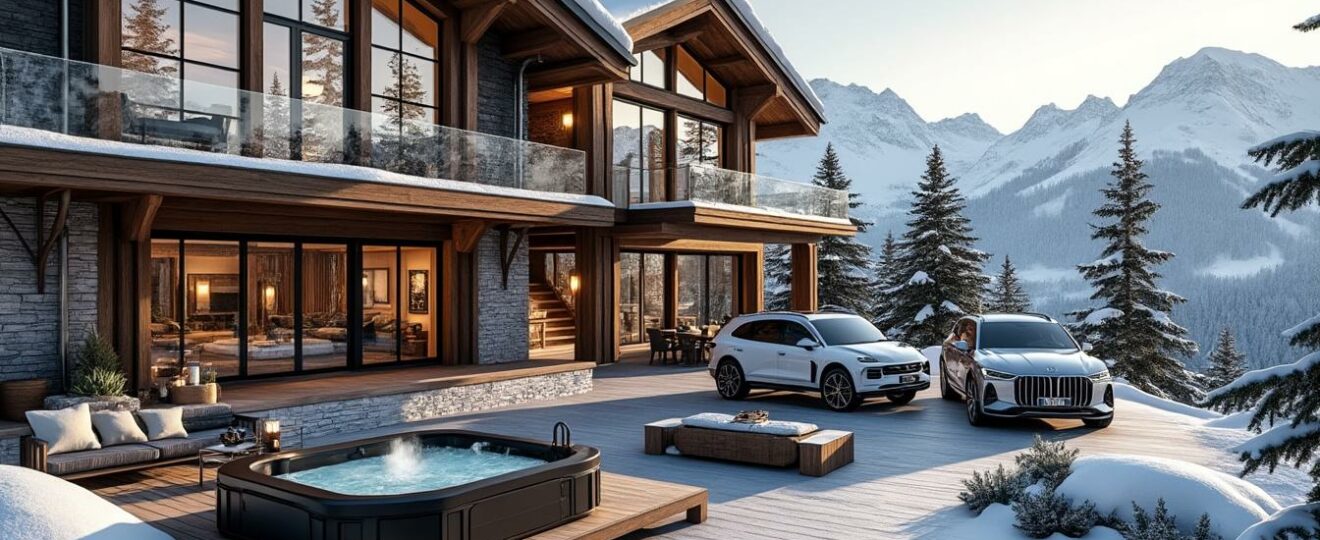 découvrez une résidence d'exception à zermatt, louée 220 000 € la semaine, et plongez au cœur des stations de ski suisses aux tarifs impressionnants.