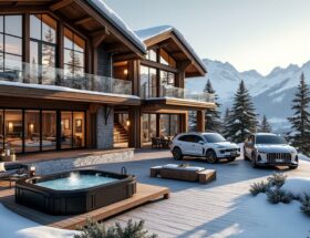 découvrez une résidence d'exception à zermatt, louée 220 000 € la semaine, et plongez au cœur des stations de ski suisses aux tarifs impressionnants.