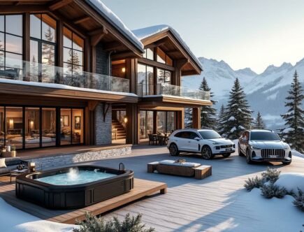 découvrez une résidence d'exception à zermatt, louée 220 000 € la semaine, et plongez au cœur des stations de ski suisses aux tarifs impressionnants.