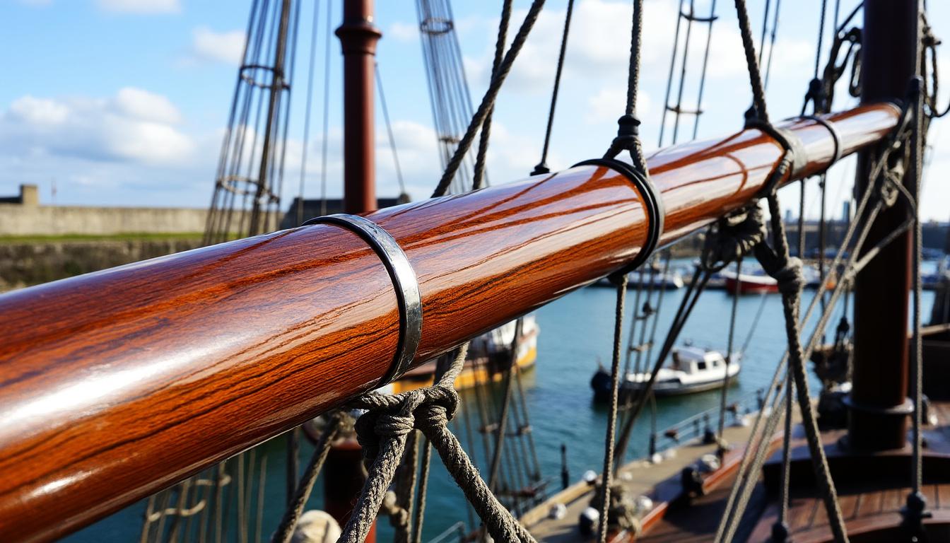 découvrez en images l'étoile du roy de saint-malo qui se prépare à accueillir de magnifiques mâts flambant neufs, symbole de son éclat et de son histoire maritime.